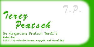 terez pratsch business card